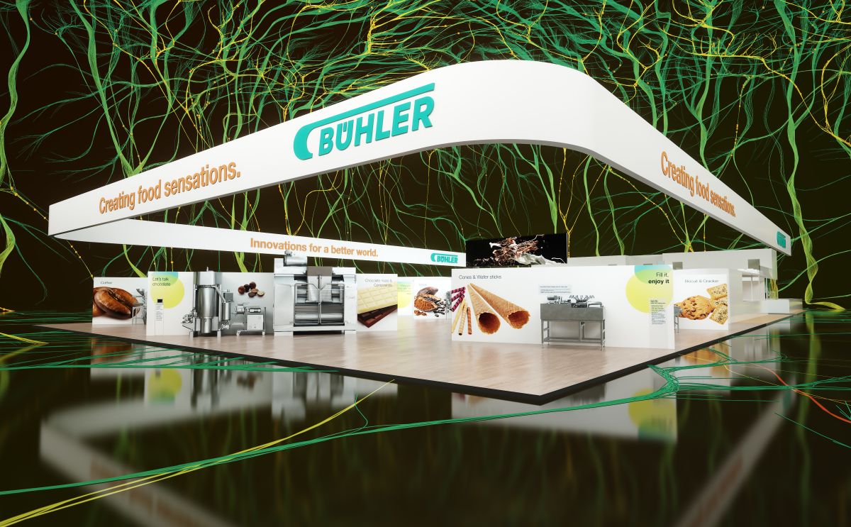 The Bühler Virtual World, a unique platform consisting of the fully interactive visitor experience.