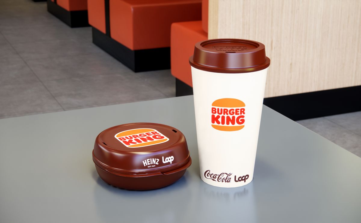 Burger King® are continuing to develop their global partnership with Loop to reduce single-use packaging through reusables.