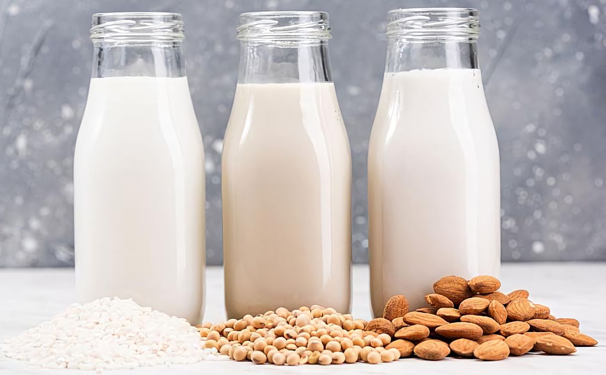 Oat milk, soy milk and almond milk are all dairy alternatives