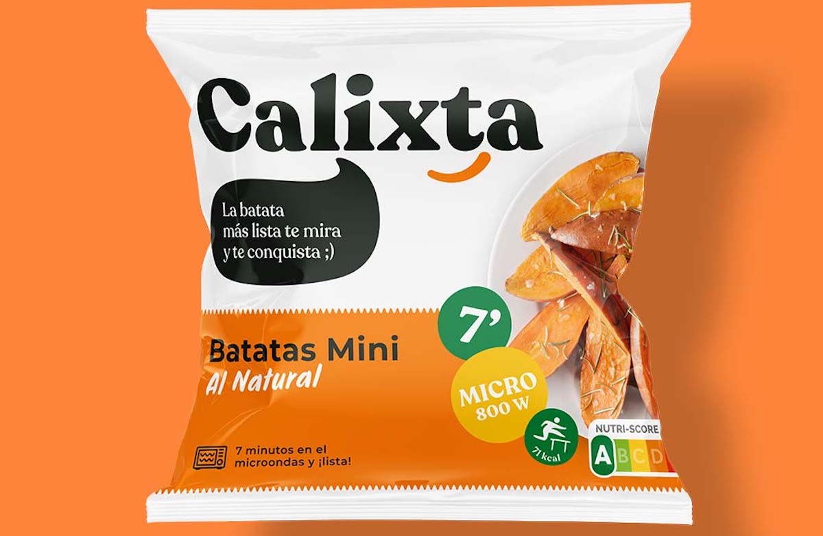 Calixta, la batata más lista, ya está disponible en los lineales refrigerados de los supermercados Masymas.