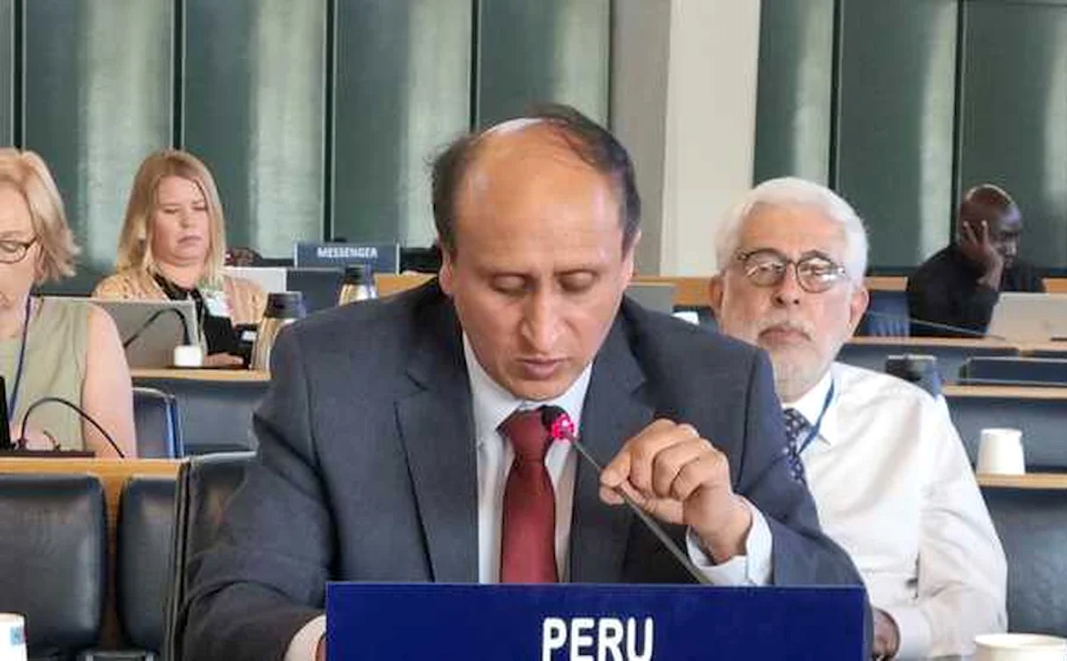 Vice Minister of Policies and Supervision of Agrarian Development of Peru, Juan Altamirano Quispe.