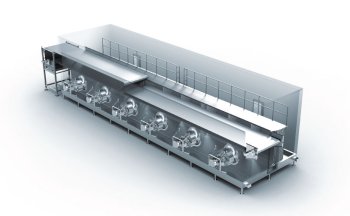 FPS Individual Quick Freeze Tunnel Freezer, IQF Tunnel Freezer