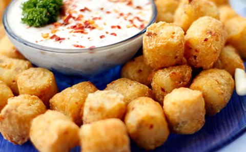 Iscon Balaji Foods - Chilly Garlic Potato Shots