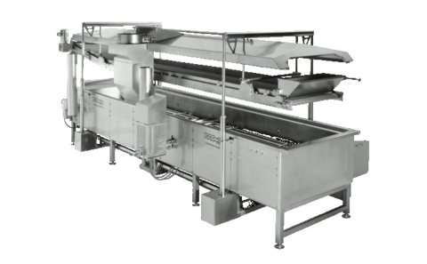 tna - FOODesign Continuous direct heated oil roasting system immerso-cook® NUT 16
