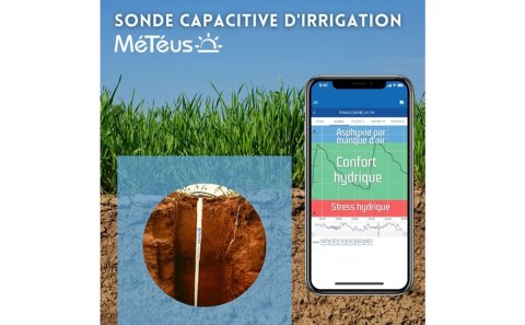 Isagri Meteus capacitive irrigation probe