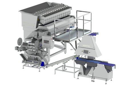 Newtec Weighing and bagging system for potatoes