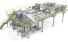 Tummers hydro cutting line for potatoes, fruits &amp;amp; vegetables